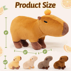 OUOZZZ capybara plush set crafted from safe materials for peace of mind.