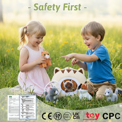 OUOZZZ gift-ready stuffed animal set perfect for birthdays and holidays