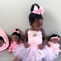OUOZZZ travel buddy doll; kid-friendly size for trips and car rides