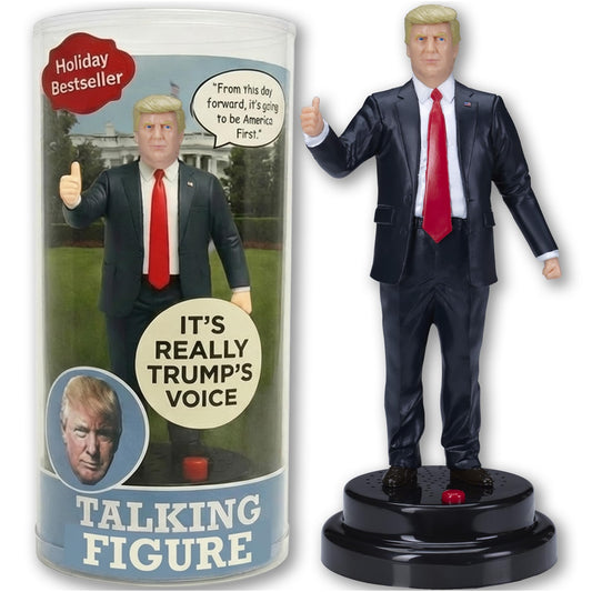 OUR FRIENDLY FOREST Donald Trump talking figure button-press action delivers quotes at parties
