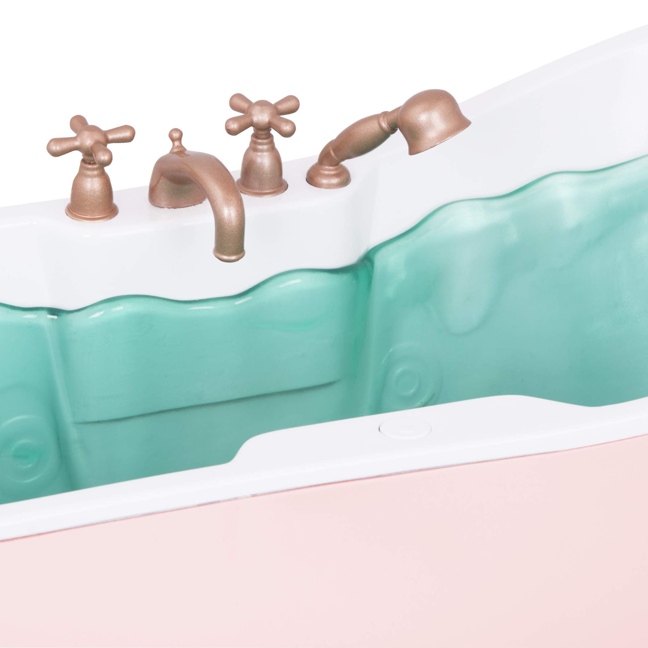 Our Generation 18-inch doll bath accessories set ready for imaginative play