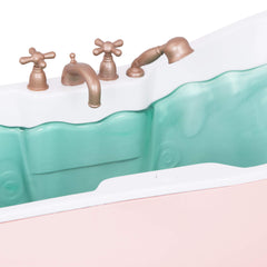 Our Generation 18-inch doll bath accessories set ready for imaginative play