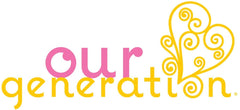 Our Generation Palomino paint horse butterfly ribbon boosts styling options.