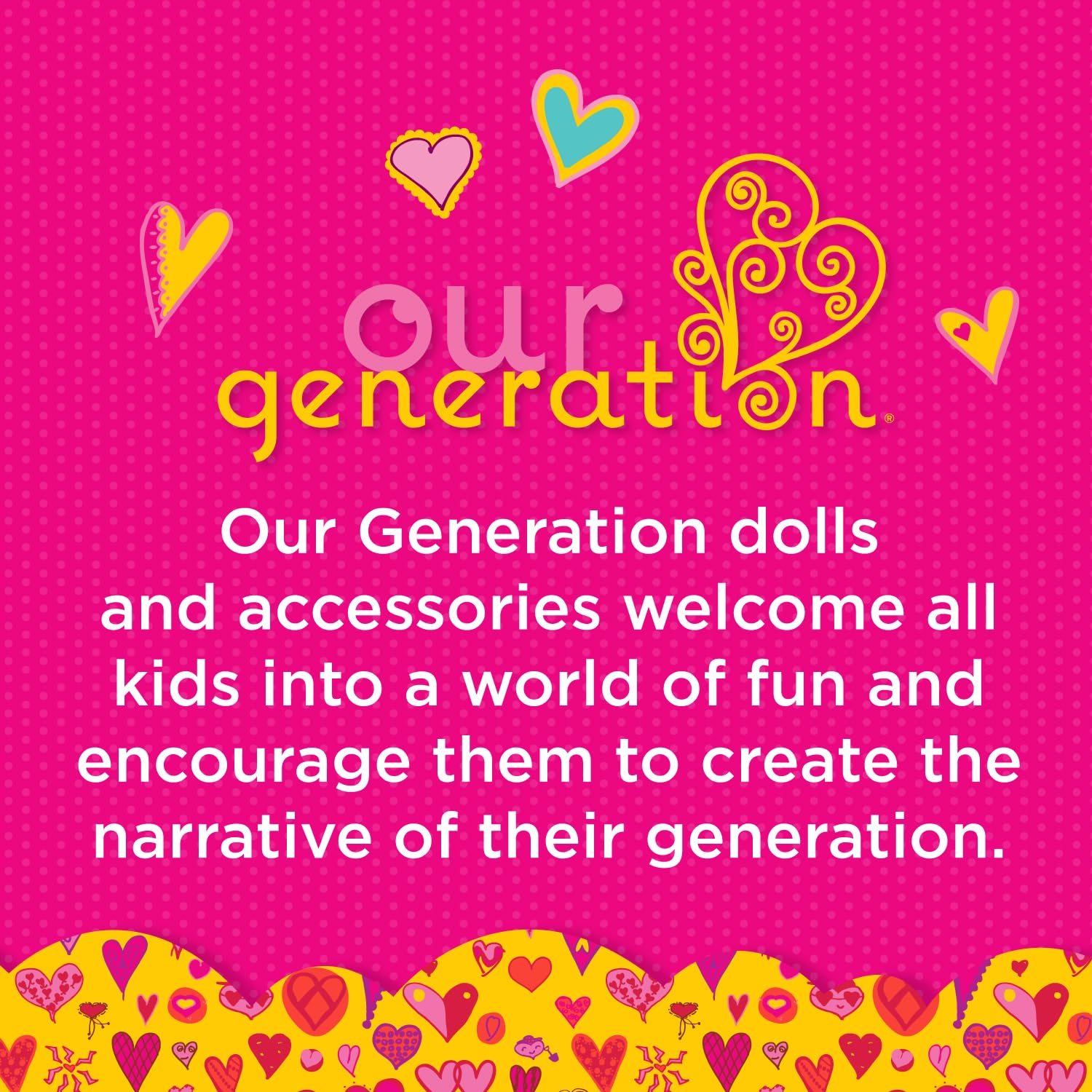 Compatible with other Our Generation dolls and 38 cm plush toys