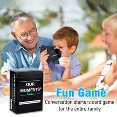 Road trip activity with OUR MOMENTS Families prompts keeping kids engaged