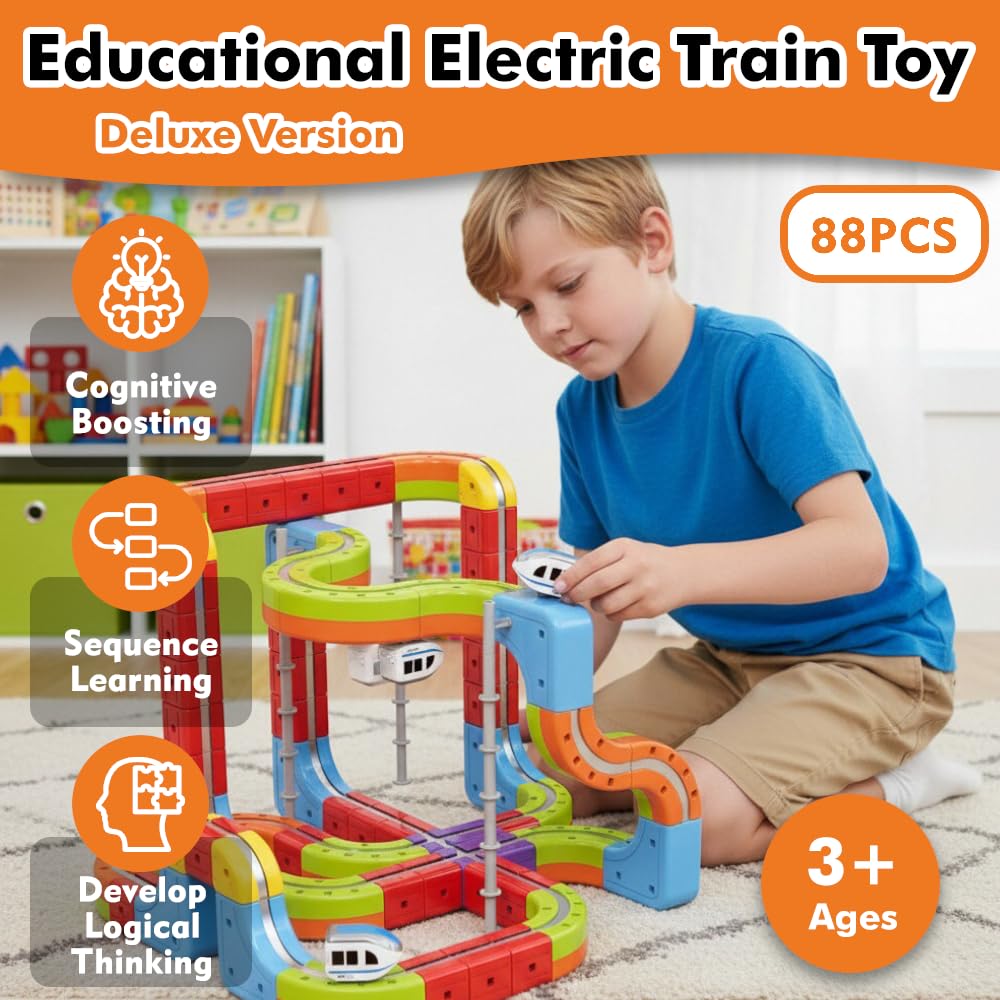 OURSHE easy-to-assemble track pieces — precise, snap-in buckles for quick layouts.