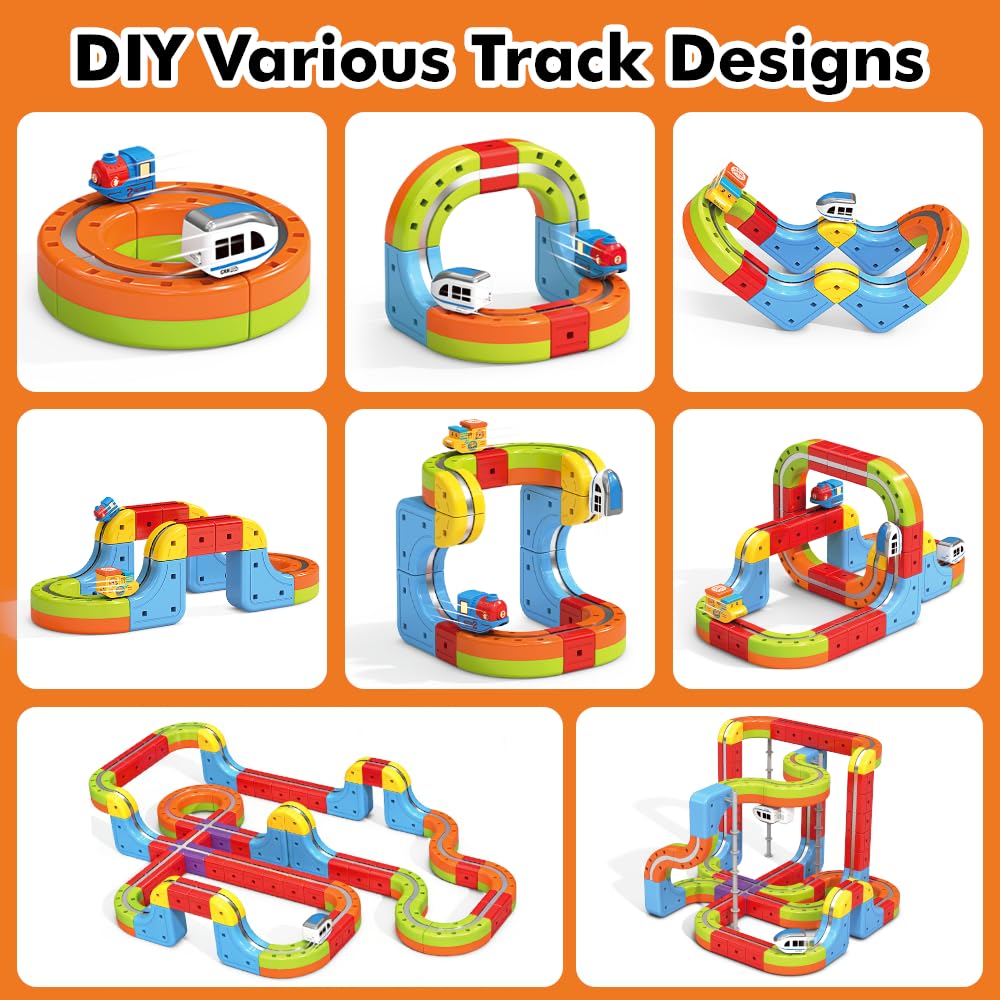 OURSHE STEM learning toy — promotes spatial reasoning and problem-solving through play.