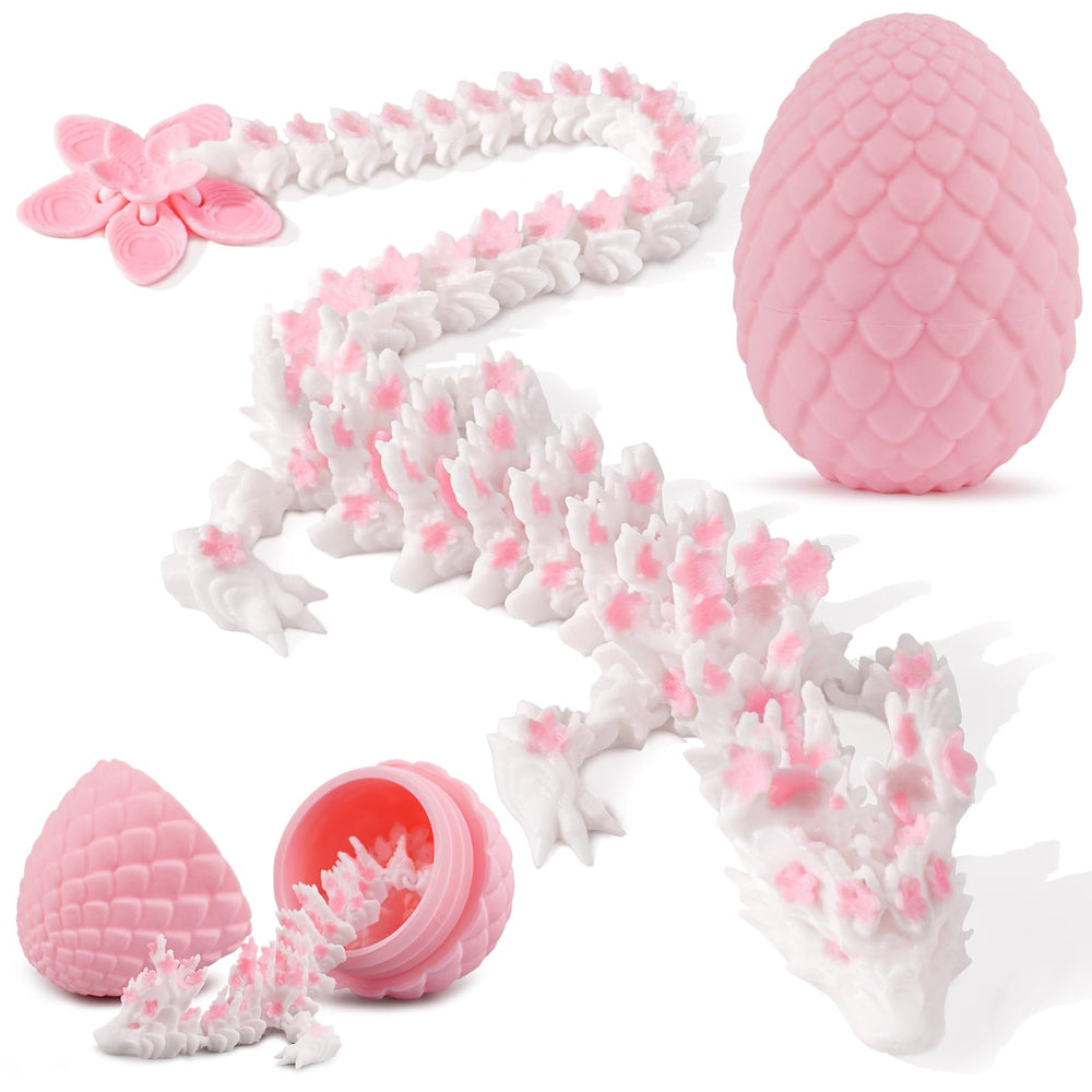 Outgoto dragon egg 12in articulated dragon offers versatile pose for desk display.