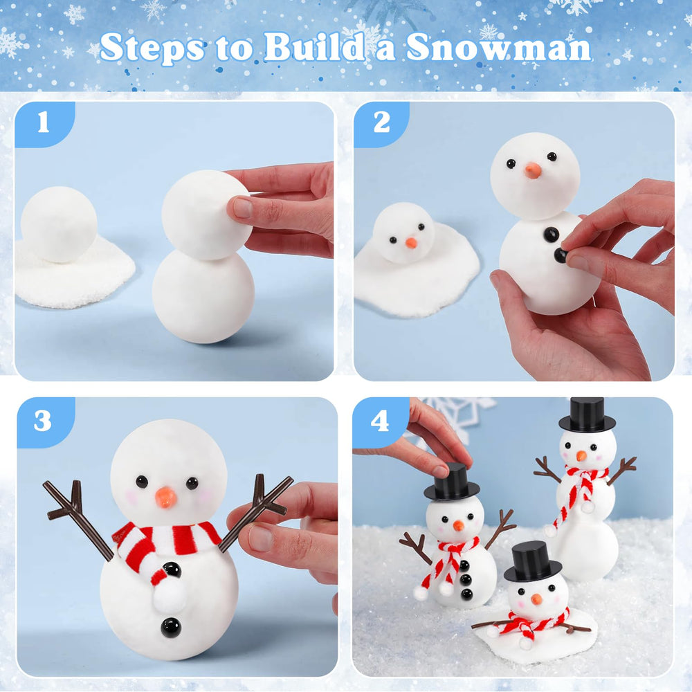 Outivity Snowman Kit indoor classroom activity for hands-on learning