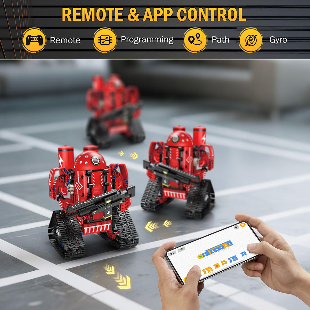 OUTOGO STEM robot 5in1 models showcase diverse building challenges