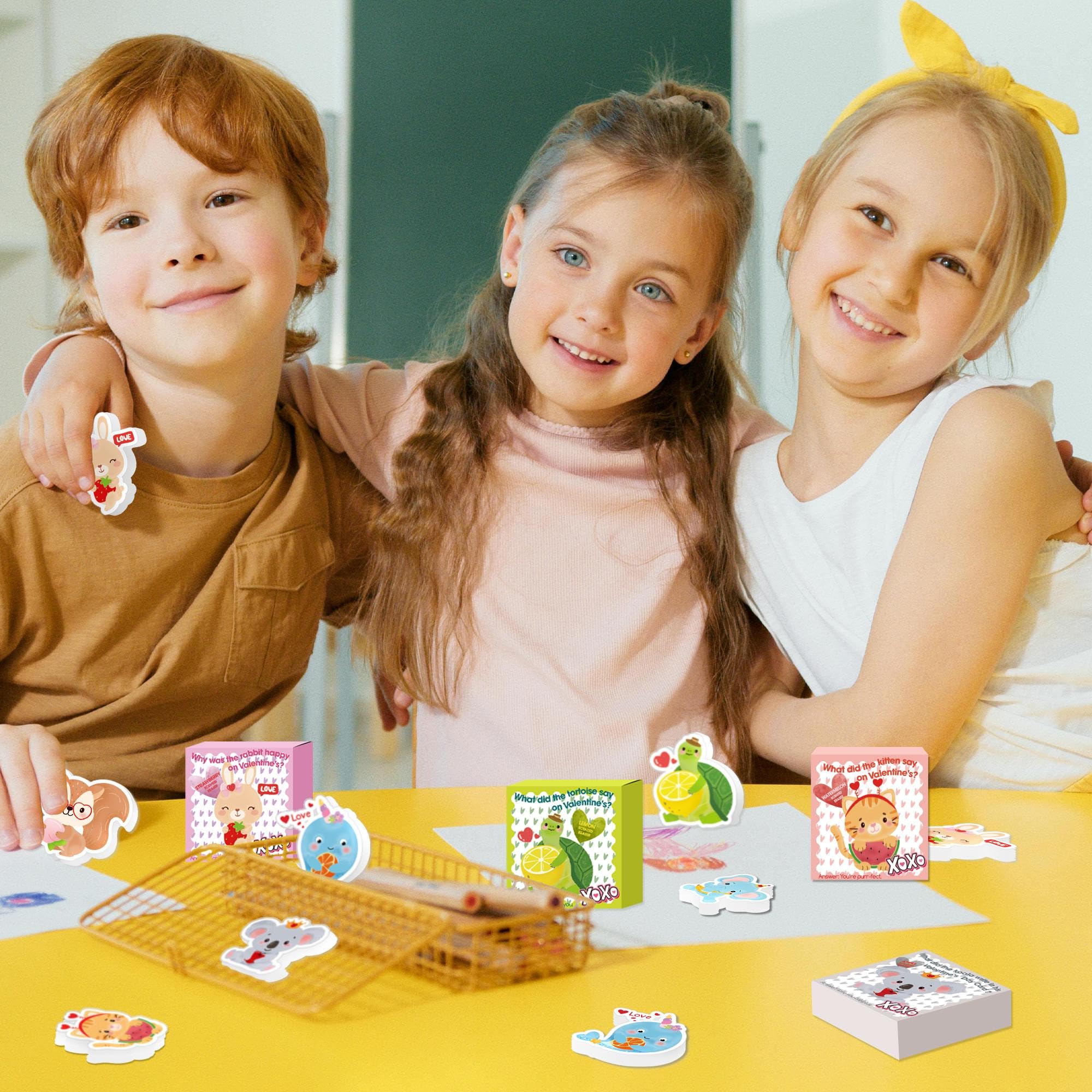 OutsatalinX koala-scented eraser box, cute companion for kids' valentine exchanges at school.