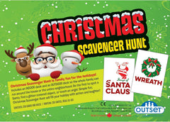 Outset Media Christmas Scavenger Hunt cards in action spark laughter and active play.