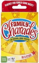 Outset Media Family Charades box open for spontaneous screen-free fun.