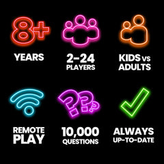 Outsmarted age-adaptation balance visual communicates kid-friendly difficulty scaling.