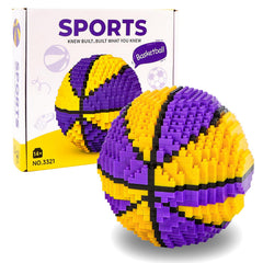Outtshop basketball blocks 800pcs set ready for creative construction