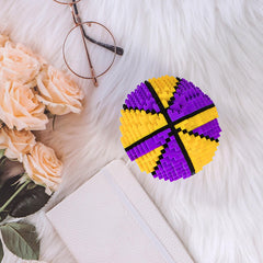 Outtshop blocks arranged as a decorative display for home or office