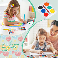 Outus art party favor pack featuring colorful mini paint sets.