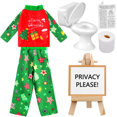 Outus Christmas doll pajamas for cozy holiday dress-up and imaginative play