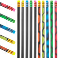 Outus color-changing mood pencil with black base, reveals bright colors as you touch