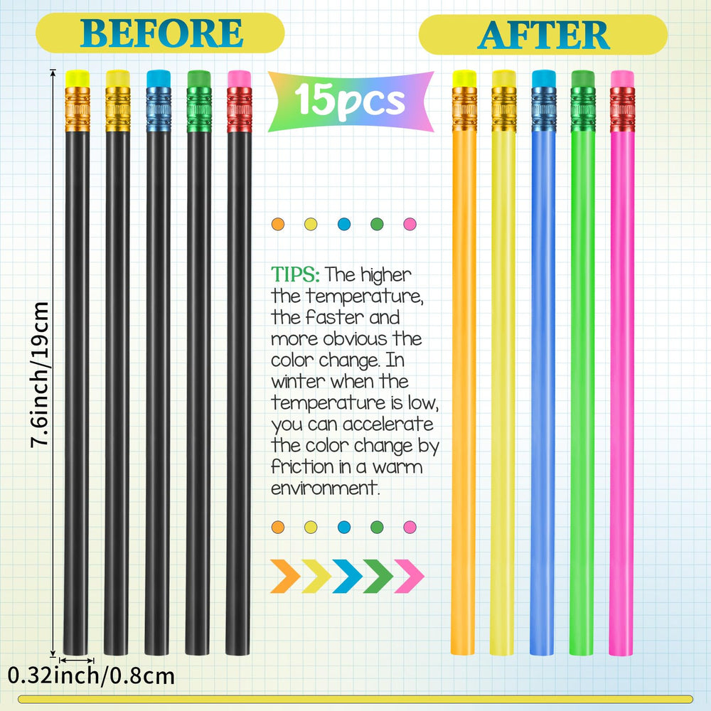 Outus mood pencil showing color reveal after heat exposure