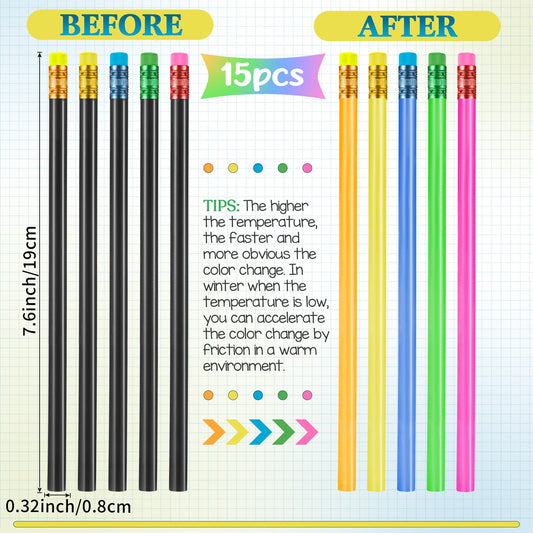 Outus mood pencil showing color reveal after heat exposure