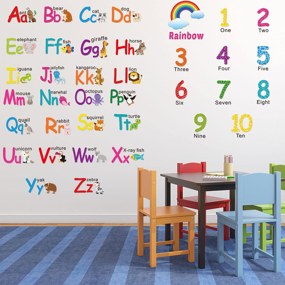 Outus colors and words stickers to aid color naming and vocabulary.