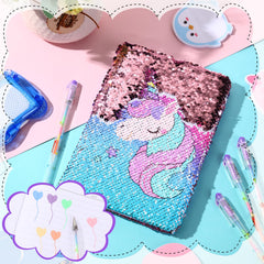 Notebook can be used as diary, scrapbook, or travel journal.