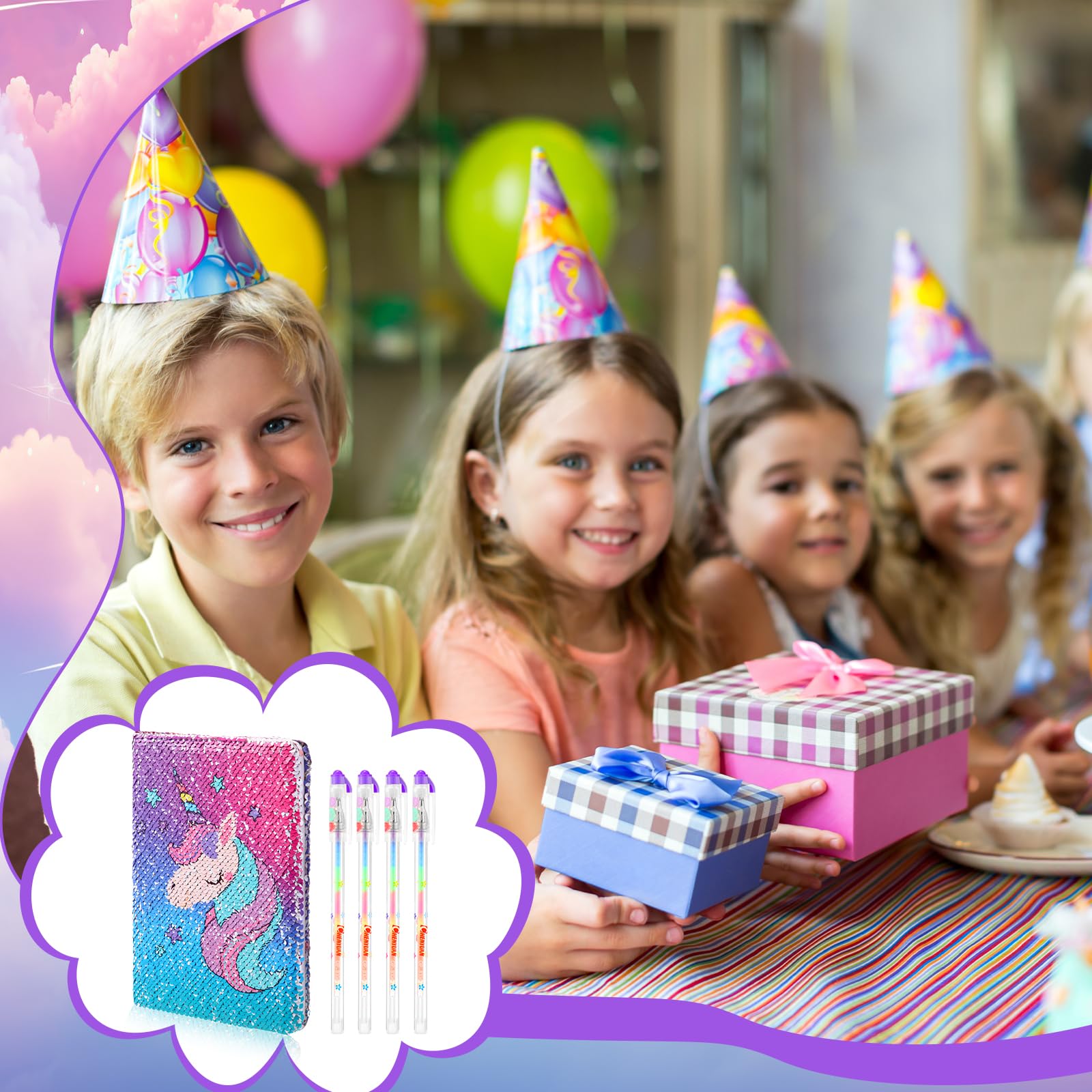Gift-ready packaging makes a charming birthday or Valentine gift.