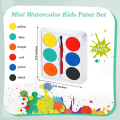 Outus compact pocket-size watercolor kit ideal for on-the-go art.