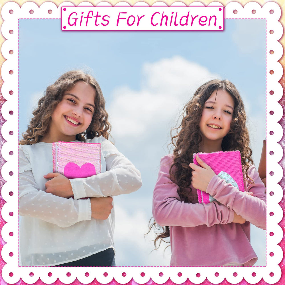 Outus sequin gift packaging presents a charming present for birthdays and holidays.