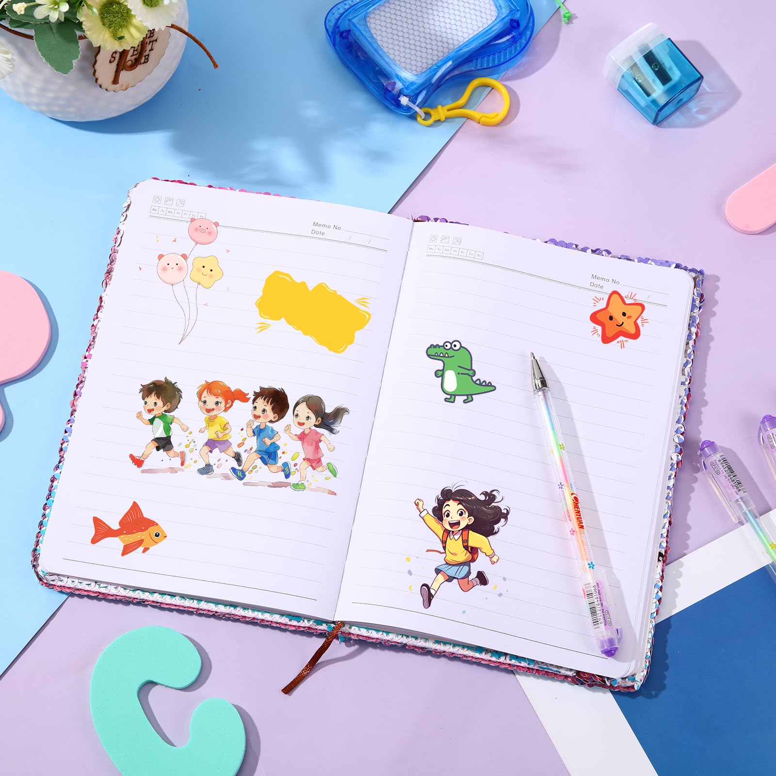 Ideal for school and travel, capturing memories creatively.