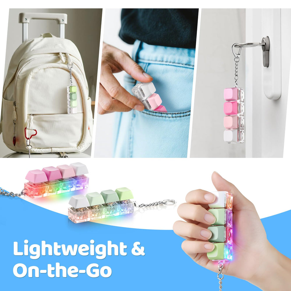 OUTXE portable keychain supports stress relief on the go.