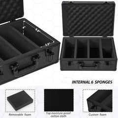 OUUTMEE case compatible with PSA, CSG, and BGS graded cards for versatility