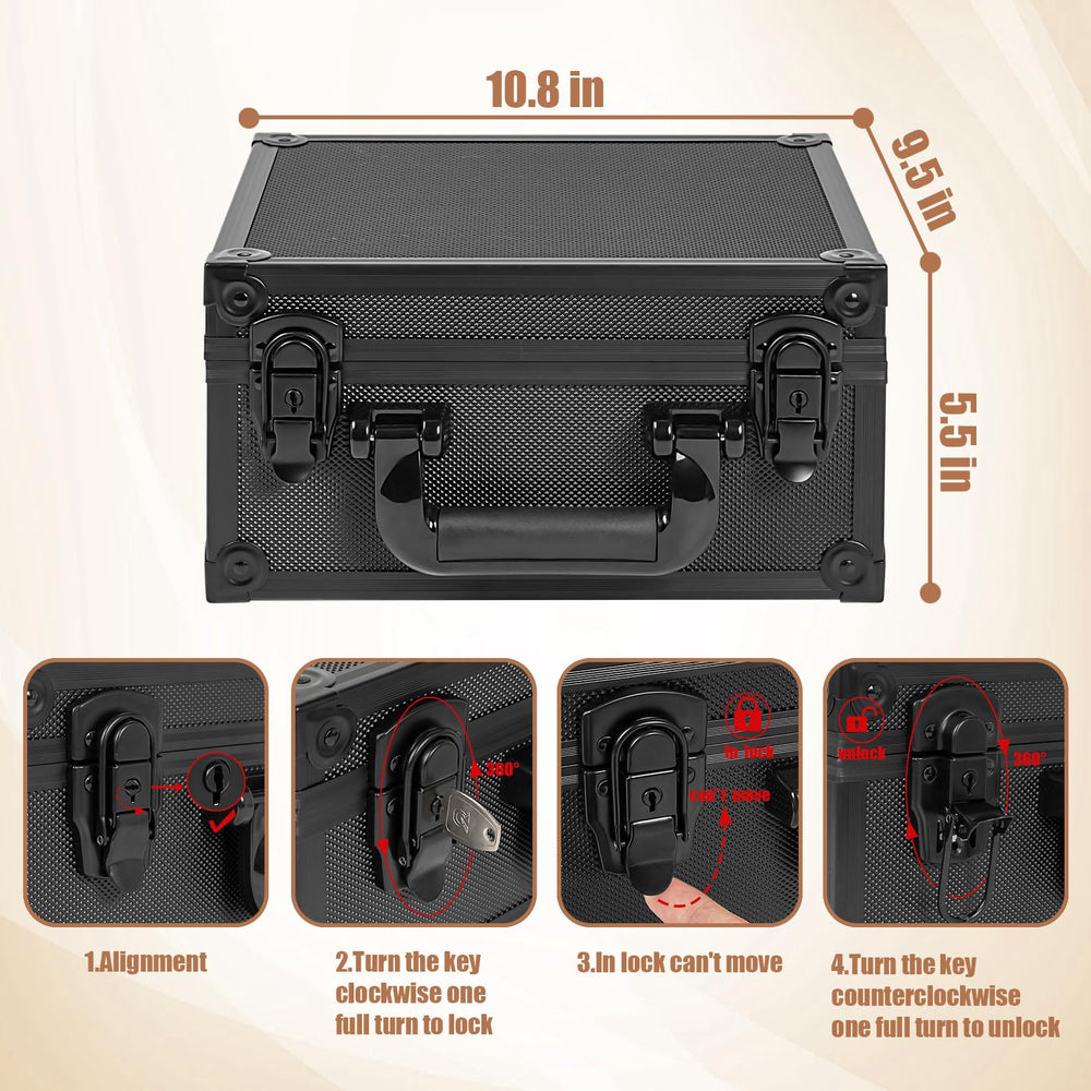 OUUTMEE magnetic card holders allow quick access while keeping cards secured.