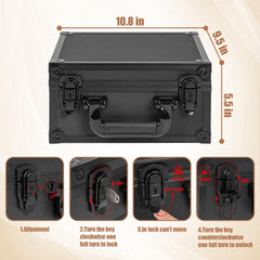 OUUTMEE magnetic card holders allow quick access while keeping cards secured.