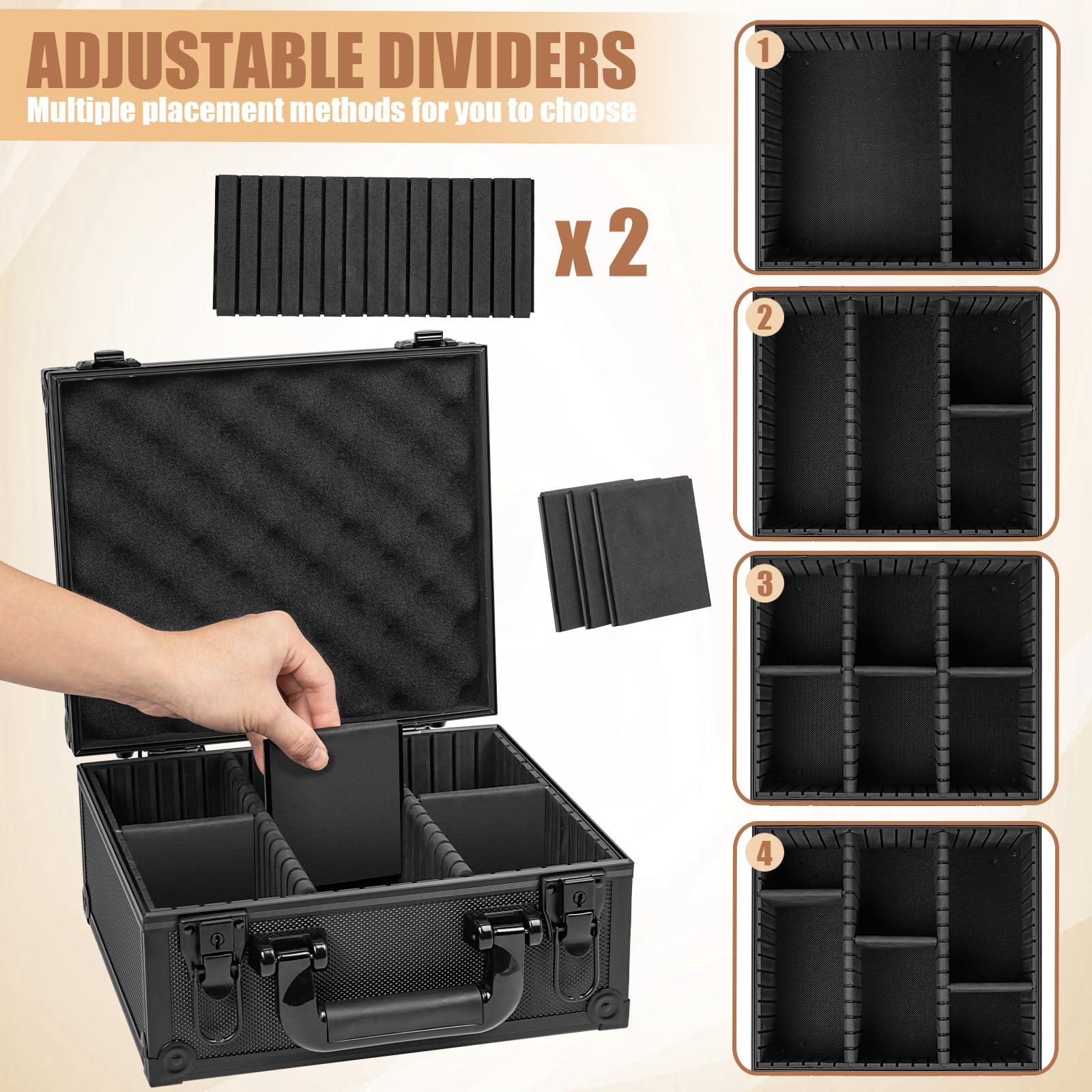 OUUTMEE versatile storage for basketball, sports, and trading cards including PSA-grade cards.