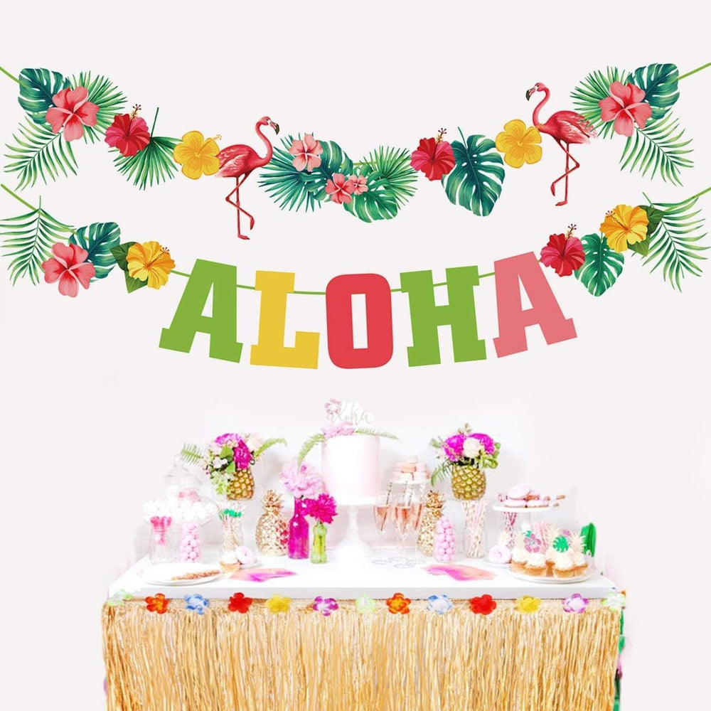 OUYANS tropical leaf decor for vibrant table decor and walls.