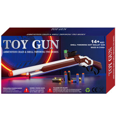 Ouzhimanxing lever-action toy shotgun blue, smooth manual bolt reload