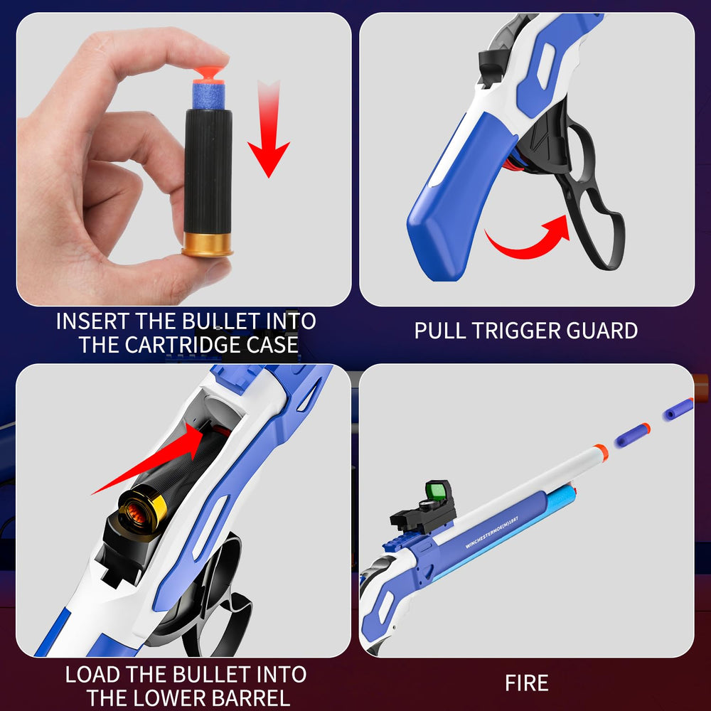 Ouzhimanxing easy-assembly toy gun kit with screws to complete the model