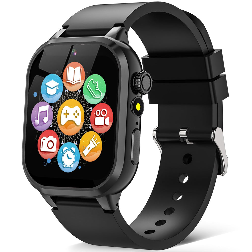 OVV Kids Game Smart Watch front view, durable wearable for school and playtime.