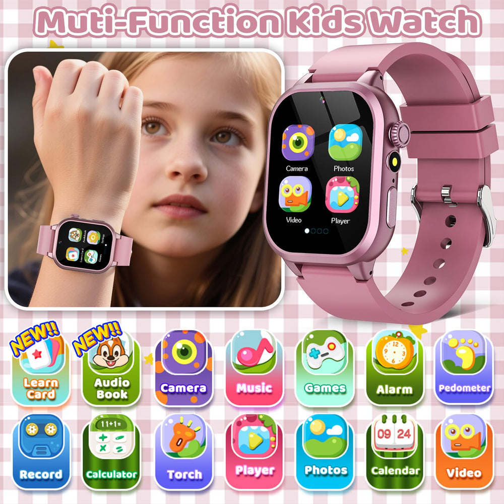 OVV Kids Game Watch screen shows educational games for curious minds.