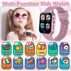 OVV Kids Smart Watch 1.5 inch touchscreen in use for easy navigation