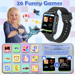 OVV Kids Smart Watch aluminum frame keeps a sturdy, kid-friendly design.