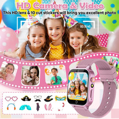 OVV Kids Smart Watch camera mode capturing playful moments