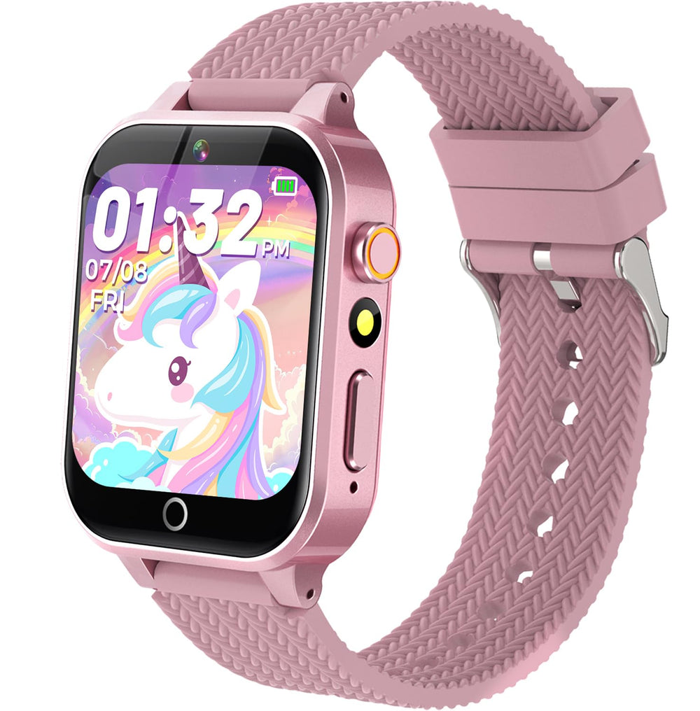 OVV Kids Smart Watch front view showcasing bright display and friendly interface