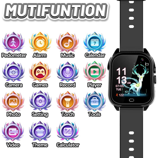 OVV Kids watch camera enables safe selfies and capturing precious childhood moments.