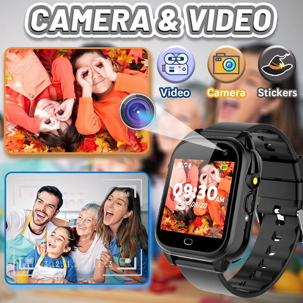OVV watch pedometer tracks steps and calories to encourage active days.