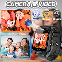 OVV watch pedometer tracks steps and calories to encourage active days.