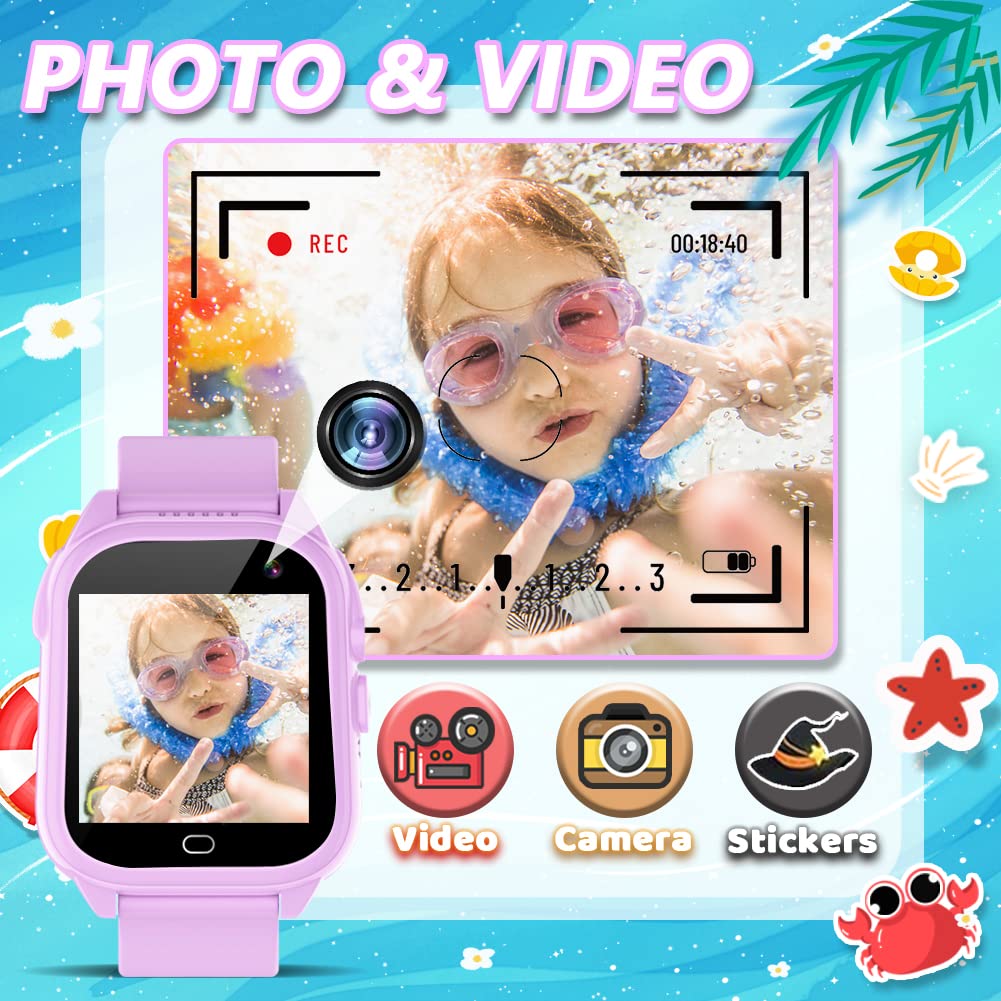OVV watch with pedometer tracks steps and calories to encourage activity