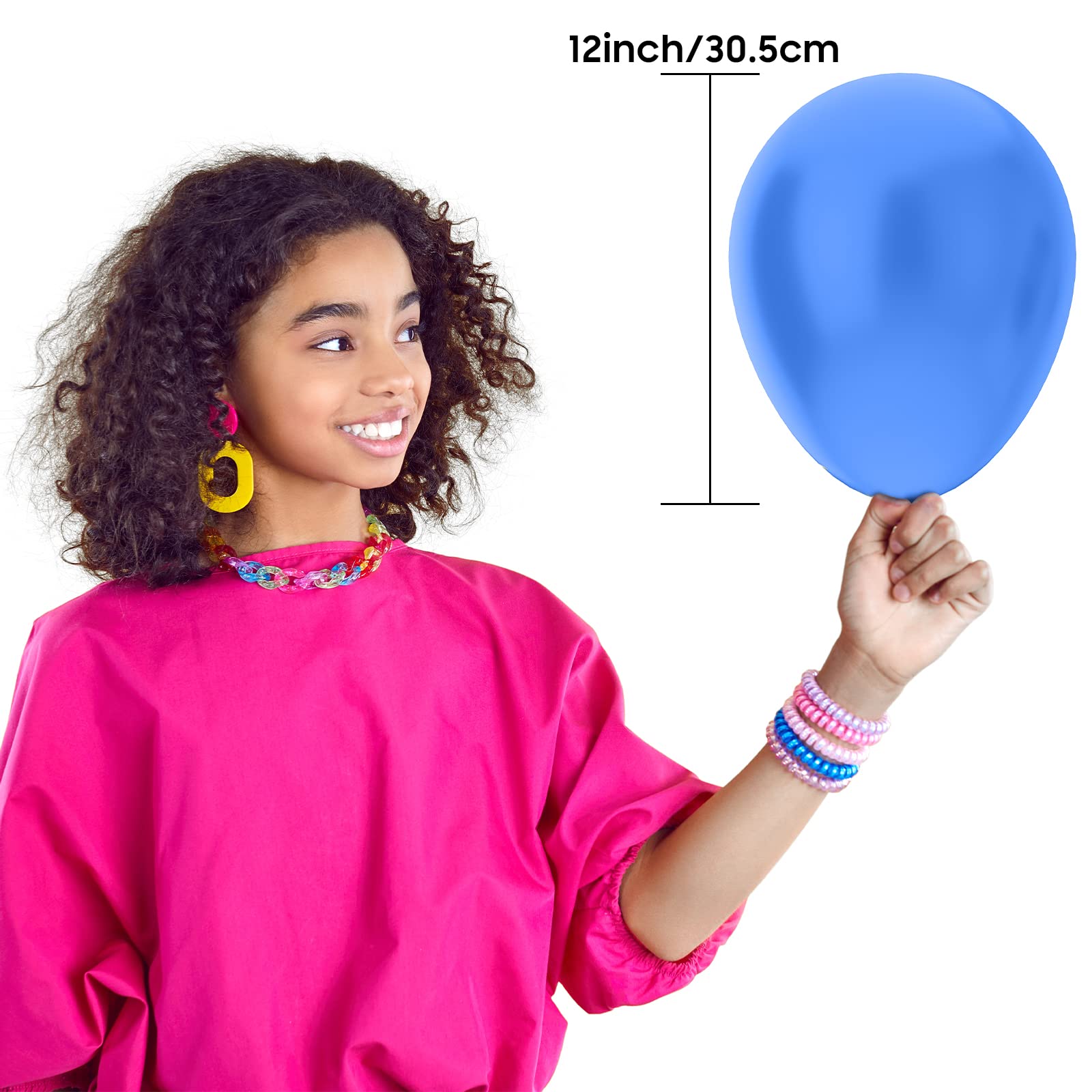 OWill natural latex balloons ready for air or helium inflation.